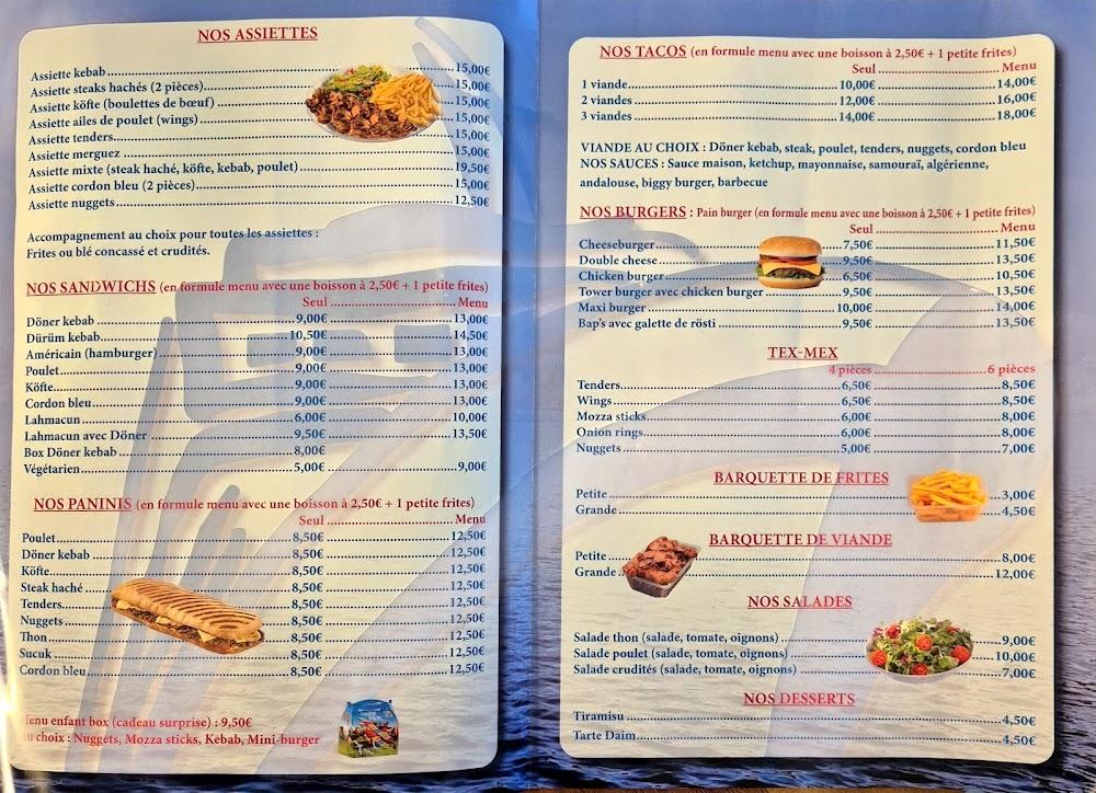 O'Titanic - Menu Image 1