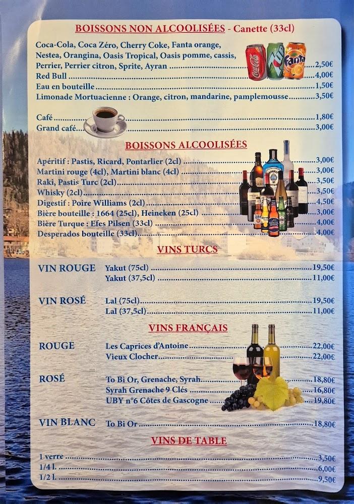 O'Titanic - Menu Image 2